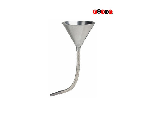 Flexible funnel metal