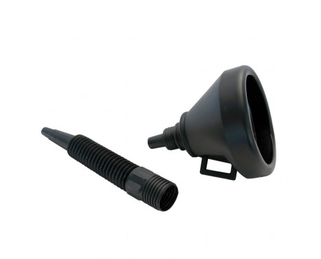 Funnel black flexible spout