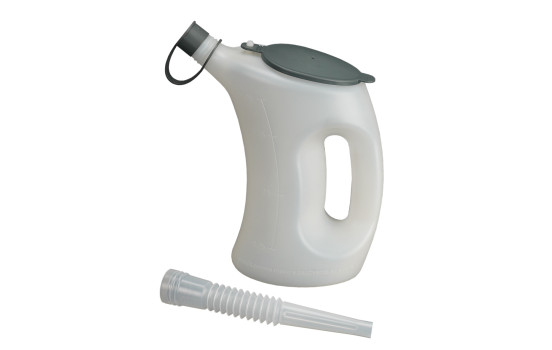 Pressol Decanter 1L with lid, cap and flex spout