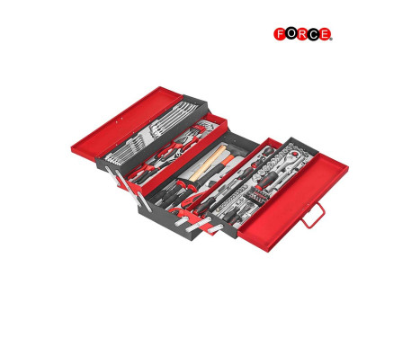 Toolbox filled 101 pieces