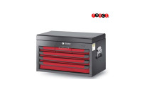 Top chest with 6 drawers Red and Black (glossy paint)