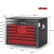 Wall cabinet with 10 drawers Red and Black (gloss lacquer), Thumbnail 2