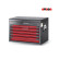 Wall cabinet with 9 drawers Red and Black (gloss lacquer)