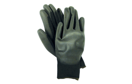 Pu-flex black glove mt. 9 L / XL