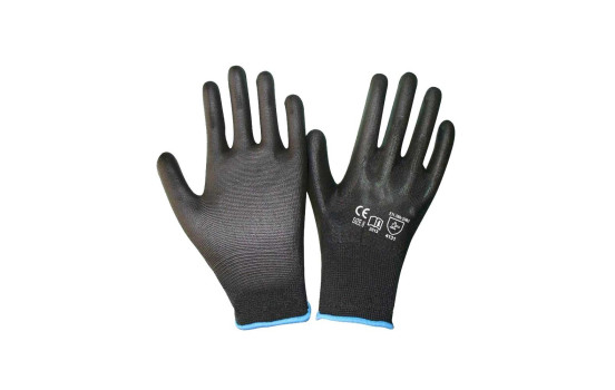 Work Glove Black Size 9 (M)