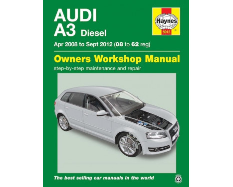 Haynes Workshop manual Audi A3 (Apr 2008 - Aug 2012)