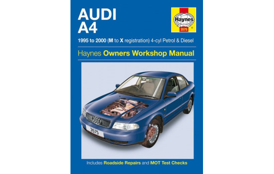 Haynes Workshop manual Audi A4 petrol & Diesel (1995-2000)