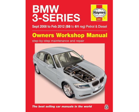 Haynes Workshop manual BMW 3-Series (Sept 2008-Feb. 2012)