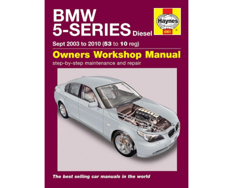 Haynes Workshop manual BMW 5 Series diesel (Sept 2003 - 2010)