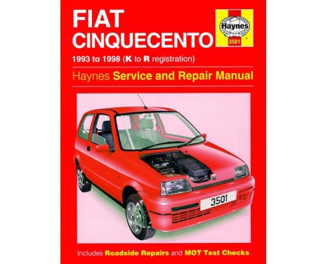 Haynes Workshop manual Fiat Cinquecento (1993-1998)