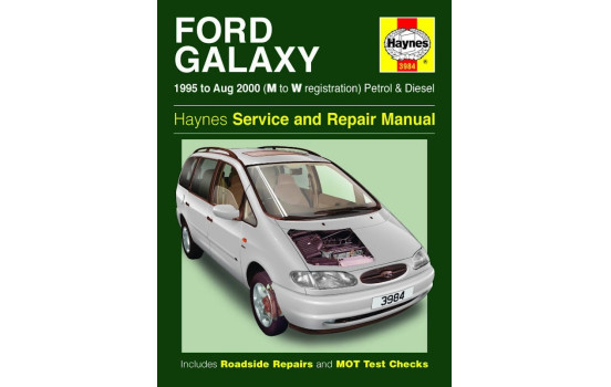 Haynes Workshop manual Ford Galaxy gasoline & Diesel (1995-Aug 2000)