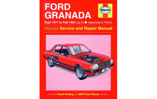 Haynes Workshop manual Ford Granada petrol (sept 1977-Feb 1985) classic reprint