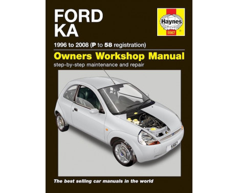 Haynes Workshop manual Ford Ka (1996-2008)