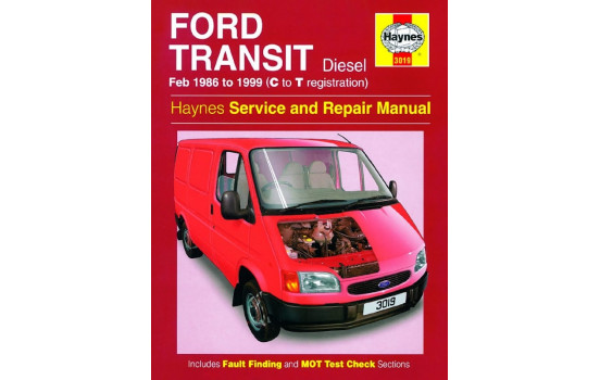 Haynes Workshop manual Ford Transit Diesel (Feb 86 - 99) C to T