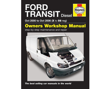 Haynes Workshop manual Ford Transit diesel (Oct 2000-Oct 2006)