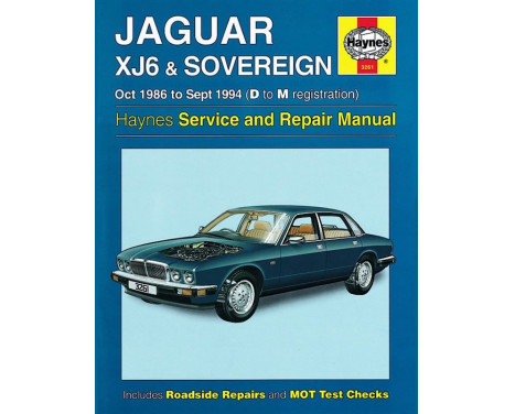 Haynes Workshop manual Jaguar XJ6 & Sovereign (1986-1994)