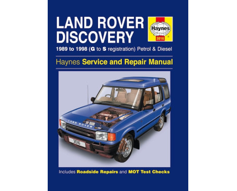 Haynes Workshop manual Land Rover Discovery gasoline & diesel (1989-1998)