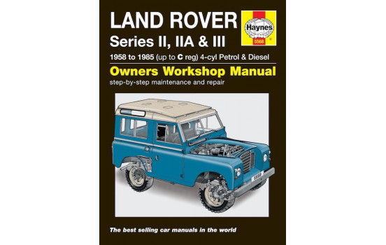 Haynes Workshop Manual Land Rover Series II, IIA & III Petrol & Diesel (1958-1985)