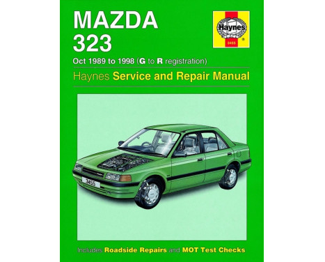Haynes Workshop manual Mazda 323 (1989-1998)