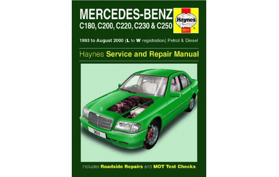 Haynes Workshop manual Mercedes-Benz C-Class petrol & diesel (1993-Aug 2000)