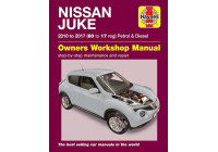 Haynes Workshop manual Nissan Juke petrol & diesel (2010 - 2017)