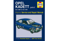 Haynes Workshop manual Opel Kadett petrol (1984-1991)