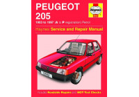 Haynes Workshop manual Peugeot 205 petrol (1983-1997)