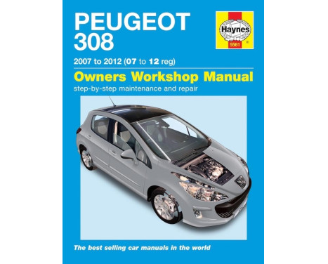 Haynes Workshop manual Peugeot 308 petrol & diesel (2007-2012)