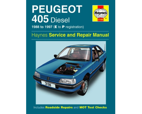 Haynes Workshop manual Peugeot 405 Diesel (1988-1997)