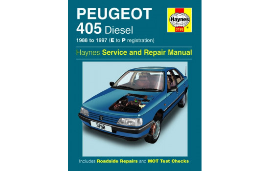 Haynes Workshop manual Peugeot 405 Diesel (1988-1997)
