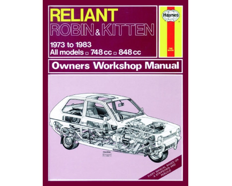 Haynes Workshop manual Reliant Robin & Kitten (1973-1983) classic reprint