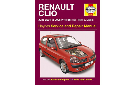 Haynes Workshop manual Renault Clio petrol & diesel (Jun 2001-2005)