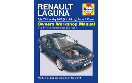 Haynes Workshop manual Renault Laguna petrol & diesel (Feb 2001-May 2007)