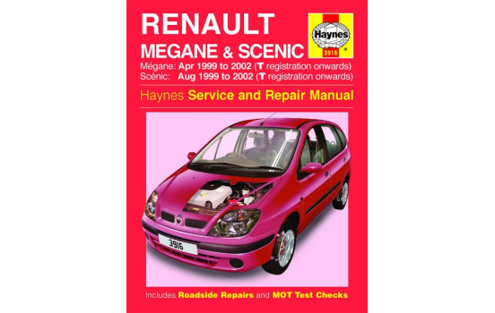 Haynes Workshop manual Renault Mégane & Scénic gasoline & diesel (Apr 1999-2002)