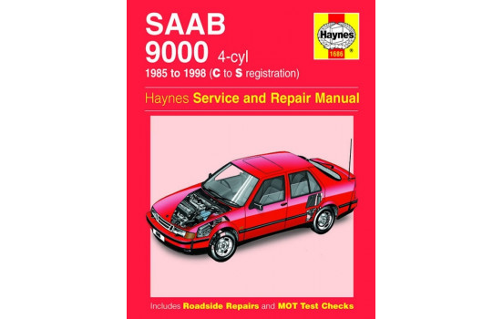 Haynes Workshop manual Saab 9000 (4-cyl) (1985-1998)