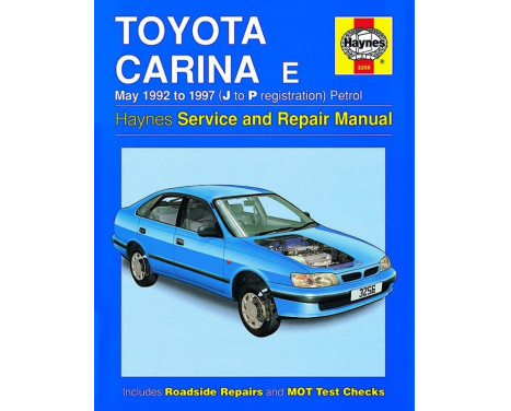 Haynes Workshop manual Toyota Carina E petrol (May 1992-1997)