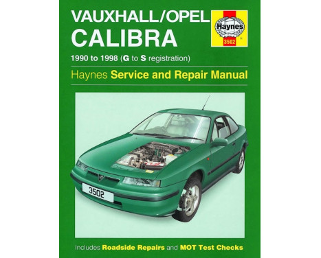 Haynes Workshop manual Vauxhall / Opel Calibra (1990-1998)