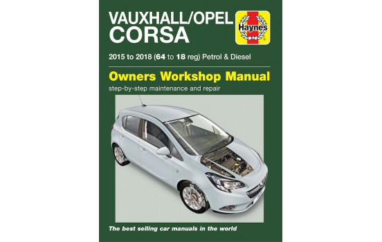 Haynes Workshop manual Vauxhall / Opel Corsa petrol & Diesel (2015-2018)