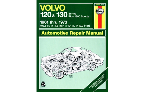 Haynes Workshop manual Volvo 120 & 130 Series (1961-1973) classic reprint