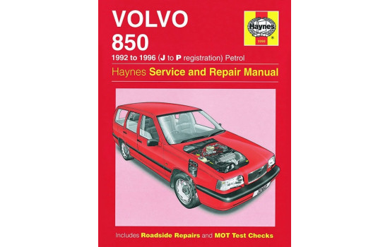 Haynes Workshop manual Volvo 850 petrol (1992-1996)