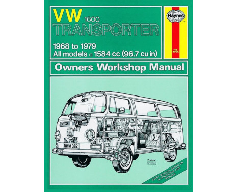 Haynes Workshop manual VW Transporter 1600 (1968-1979)