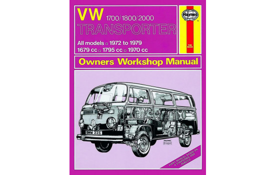 Haynes Workshop manual VW Transporter 1700, 1800 & 2000 (1972-1979) classic reprint