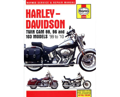 Harley-DavidsonTwin Cam 88, 96 & 103Models (99 - 10)