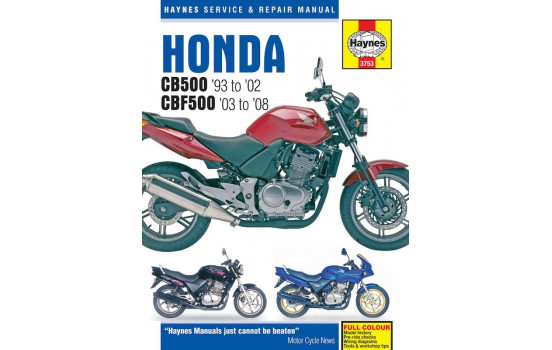 HondaCB500 (93 - 02) & CBF500 (03 - 08)