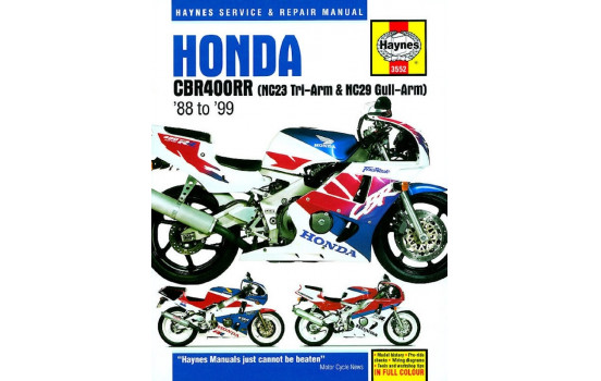 HondaCBR400RR Fours (88 - 99)