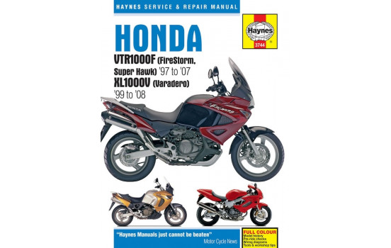 HondaVTR1000F (FireStorm, Super Hawk) (97 - 07) XL1000V (Varadero) (99 - 08)