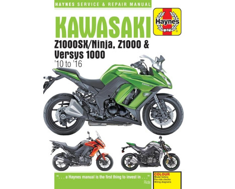Kawasaki Z1000, Z1000SX & Versys (10 to 16)