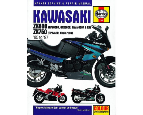 KawasakiZX600 (GPZ600R, GPX600R, Ninja 600R & RX) & ZX750 (GPX750R, Ninja 750R) Fours