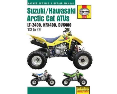 Suzuki / Kawasaki ArcticCat ATVs (03 - 09)