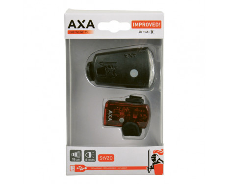AXA Set GreenL 15 15Lux1LED USB, bild 2